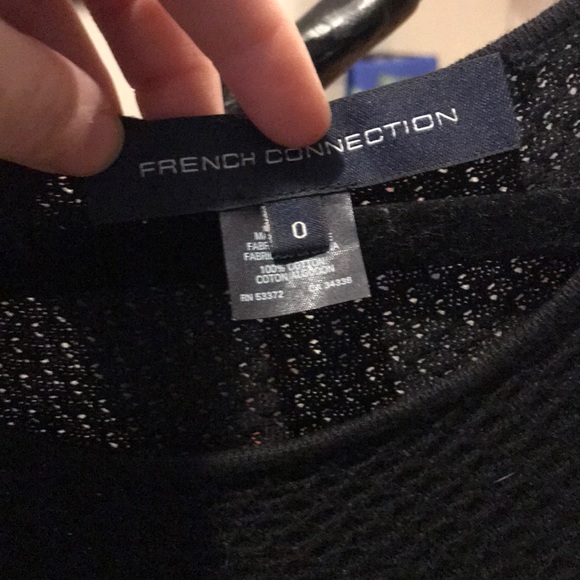 Gorgeous Black and White French Connection Dress - Picture 2 of 3